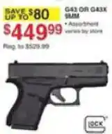 Dunham's Sports Glock G43 Or G43X 9mm offer