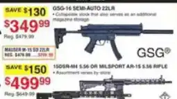 Dunham's Sports Gsg Gsg-16 Semi-Auto 22lr offer