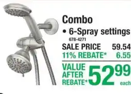 Menards Combo offer