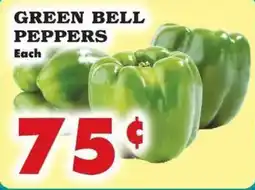 Foodland Green Bell Peppers offer