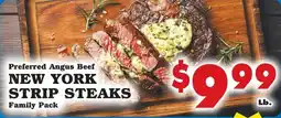 Foodland Preferred Angus Beef New York Strip Steaks offer