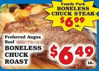 Preferred Angus Beef Boneless Chuck Roast