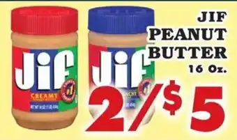 Jif peanut butter