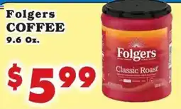 Foodland Folgers coffee offer