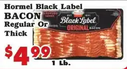 Foodland Hormel black label bacon offer