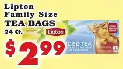 Foodland Lipton iced tea offer