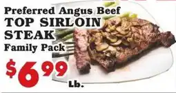 Foodland Preferred Angus Beef Top Sirloin Steak offer