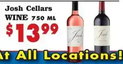 Foodland Josh Cellars wine offer