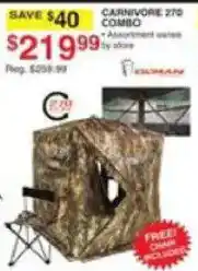 Dunham's Sports Carnivore 270 Combo offer