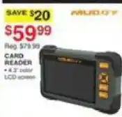 Dunham's Sports Mudry card reader offer