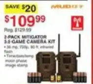 Dunham's Sports 2-pack mitigator 3.0 game camera kit offer