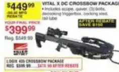 Dunham's Sports Vital X DC Crossbow Package offer