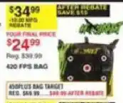 Dunham's Sports 450Plus Bag Target offer
