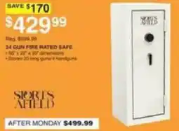 Dunham's Sports Sports Afield 24 Gun Fire Rated Safe offer