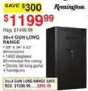 Dunham's Sports Remington 36+4 Gun Long Range Safe offer