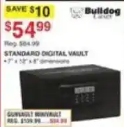 Dunham's Sports Bulldog standard digital vault offer