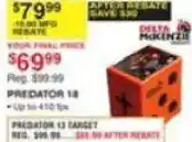 Dunham's Sports Delta predator 13 target offer