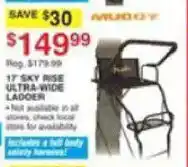 Dunham's Sports 17 Sky Rise Ultra-Wide Ladder offer