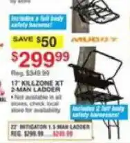 Dunham's Sports Muddy 17' Killzone Xt 2-Man Ladder offer
