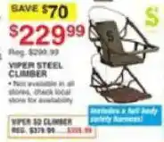 Dunham's Sports Viper Steel Climber offer