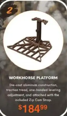 Dunham's Sports Workhorse Platform offer