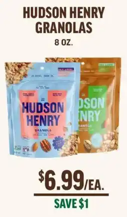 Central Market Hudson Henry Granolas offer