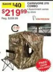 Dunham's Sports Carnivore 270 Combo offer