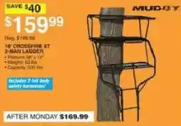 Dunham's Sports Mud Bay 16' Crosstree XT 2-Man Ladder offer