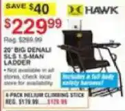Dunham's Sports Hawk 20" Big Denali 5LS 1-5-Man Ladder offer