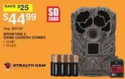 Dunham's Sports Stealth Cam Browning X Game Camera Combo offer