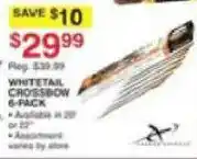 Dunham's Sports Whitetail Crossbow 6-Pack offer