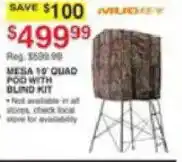 Dunham's Sports Mud Bay MESA 10' Quad Poo With Blind Kit offer