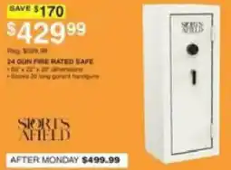 Dunham's Sports Sports Afield 24 Gun Fire Rated Safe offer
