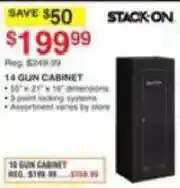 Dunham's Sports Stack On 14 Gun Cabinet offer