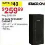 Dunham's Sports Remington 14-gun security cabinet offer