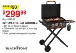 Dunham's Sports Blackstone 22" On-The-Go Griddle offer