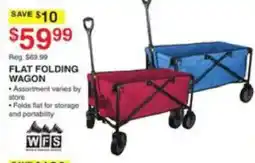 Dunham's Sports Wfs flat folding wagon offer
