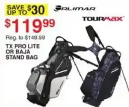 Dunham's Sports Srlimar Tourmax Tx Pro Lite Or Baja Stand Bag offer