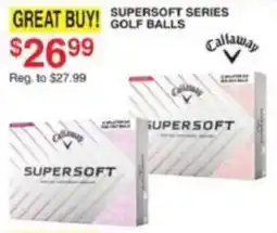 Dunham's Sports Callaway supersoft series golf balls offer