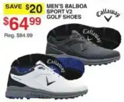 Dunham's Sports Callaway Men's Balboa Sport V2 Golf Shoes offer