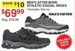 Dunham's Sports Skechers men's after burn athletic casual shoes offer