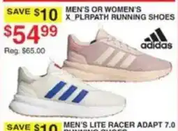 Dunham's Sports Adidas men's or women's x_plrpath running shoes offer