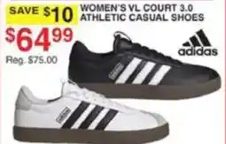 Dunham's Sports Adidas women's vl court 3.0 athletic casual shoes offer