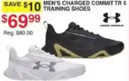 Dunham's Sports Under Armour men's charged commit tr 5 training shoes offer