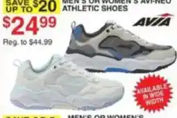 Dunham's Sports Avia men's or women's athletic shoes offer
