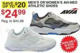 Dunham's Sports Avia men's or women's avi-neo athletic shoes offer