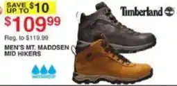 Dunham's Sports Timberland Men's Mt. Maddsen Mid Hikers offer