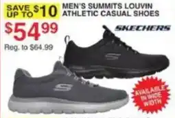Dunham's Sports Skechers Men's summits louvin athletic casual shoes offer