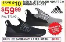 Dunham's Sports Adidas Men's lite racer adapt 7.0 running shoes offer