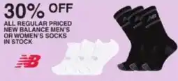 Dunham's Sports New Balance Men's or Women's Socks offer